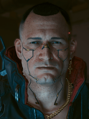 Jackie Welles (Cyberpunk 2077) AI voice text to speech and AI music cover generator
